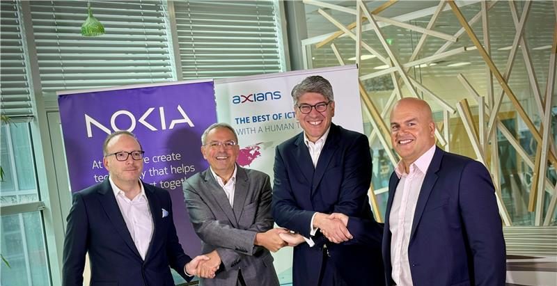 Nokia, Axians, EMEA, strategic, partnership, communications infrastructure, networking, routing, 5G